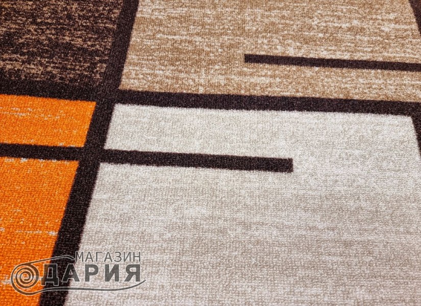 Мокетена пътека ERIKA 8010 beige/orange